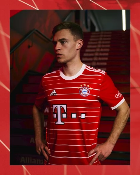 Maglia FC Bayern München Kimmich 6 Divisa Prima 2022/23